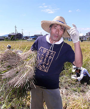 滋賀の農家　堀田金一郎さん