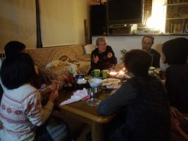英会話レッスンの様子
