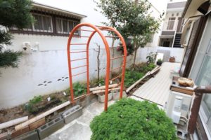 ガーデンの庭・菜園スペース