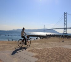 Cycling_AkashiKaikyoBridge