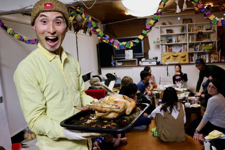 トリの丸焼き持ついのじ