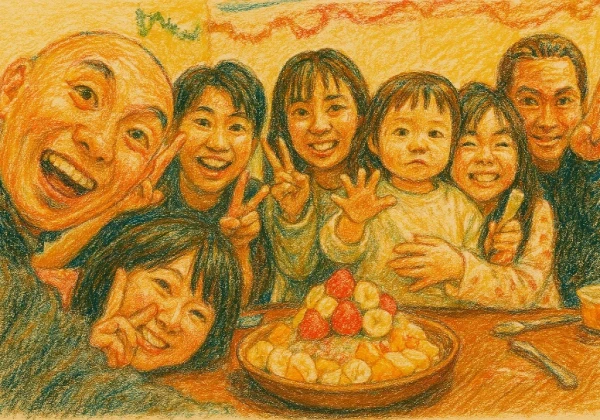 シェアハウス大家族