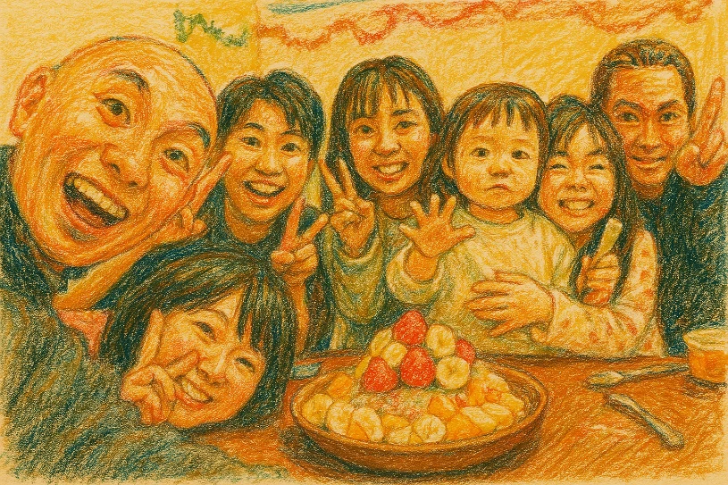 シェアハウス大家族